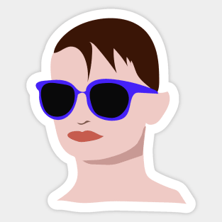 Fashion girl Sticker